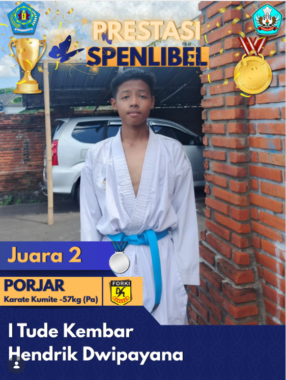 Selamat dan apresiasi setinggi-tingginya kepada: 🏆 𝐈 𝐓𝐮𝐝𝐞 𝐊𝐞𝐦𝐛𝐚𝐫 𝐇𝐞𝐧𝐝𝐫𝐢𝐤 𝐃𝐰𝐢𝐩𝐚𝐲𝐚𝐧𝐚