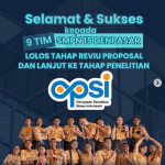 Bangga banget dengan perjuangan 9 tim dari SMPN 15 Denpasar yang berhasil LOLOS tahap review proposal dan melanjutkan ke tahap penelitian di OPSI 2026! 🔬✨
