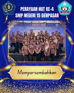 PUNCAK HUT SMP NEGERI 15 DENPASAR